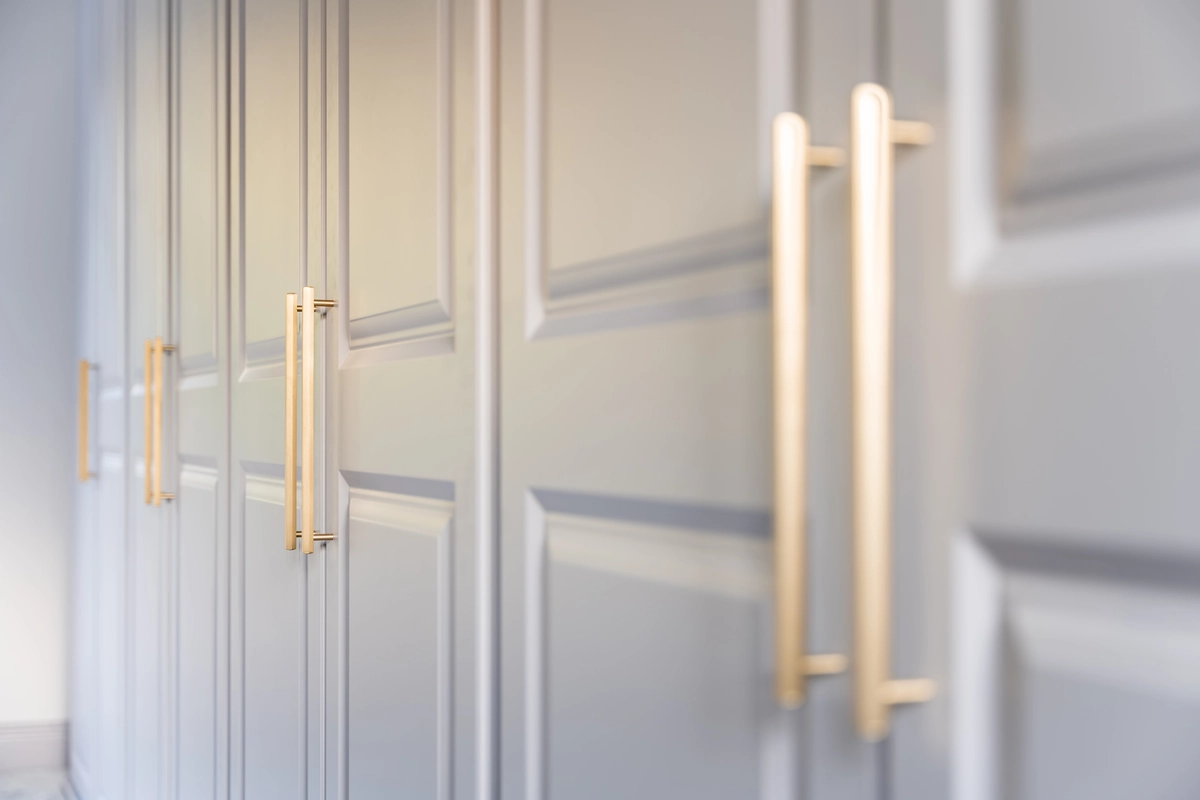 Bedroom detail wardrobe - Chipstead interior design